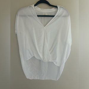 Loft White Blouse size XS